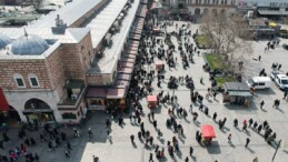 Eminönü’nde Ramazan yoğunluğu