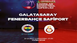 Galatasaray-Fenerbahçe Safiport  kadınlar basketbol derbisi Tivibu’da