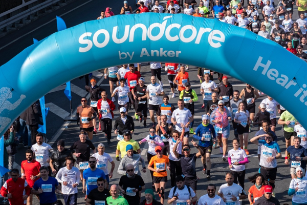 N Kolay İstanbul Yarı Maratonu’nun teknoloji sponsoru Anker Soundcore oldu