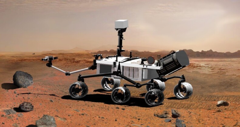 NASA’nın Mars aracı Curiosity, yeni bir fotoğraf gönderdi