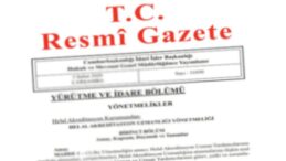 Resmi Gazete başlıkları