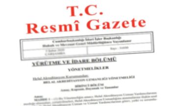 Resmi Gazete başlıkları