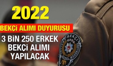 81 ilde 3 bin 250 bekçi alınacak!  Çarşı ve Mahalle Bekçisi adayları dikkat!