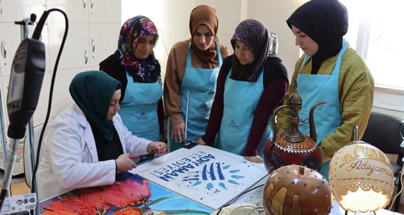 Adıyaman’ın kültürel mirasları kadınlara ilham kaynağı oluyor