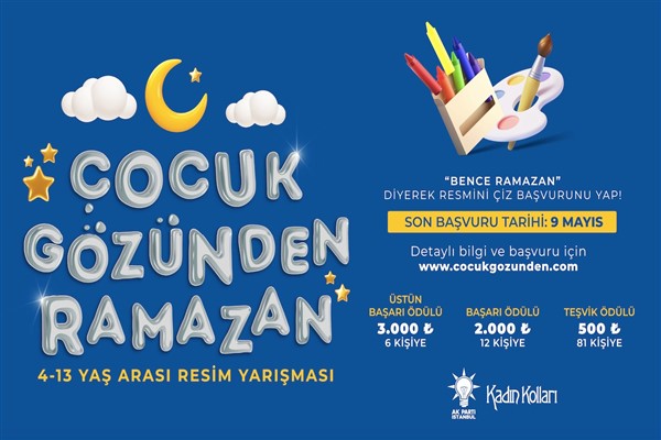 AK Parti İstanbul’dan ‘Çocuk Gözünden Ramazan’ yarışı