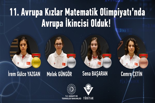 Avrupa Kızlar Matematik Olimpiyatı’nda tarihi muvaffakiyet