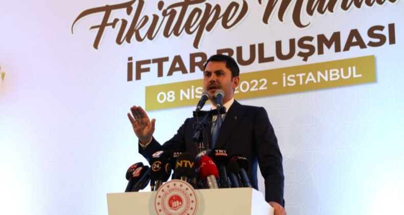 Bakan Kurum, Fikirtepelilerle iftarda buluştu: 2 yıl içinde herkes evine kavuşacak