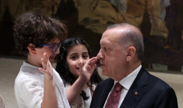 Çocuklardan Cumhurbaşkanı Erdoğan’a: Cumhur Dede