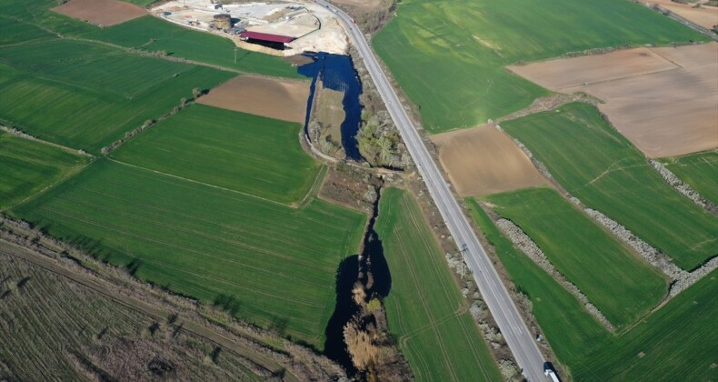 Edirne’deki asfalt şantiyesinden sızan ziftte son durum