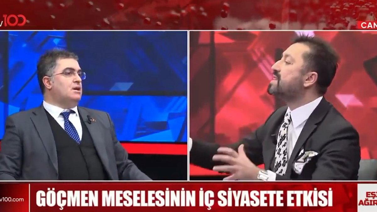 Ersan Şen ile Cem Kaya arasında ‘Suriyeli mülteci’ tartışması