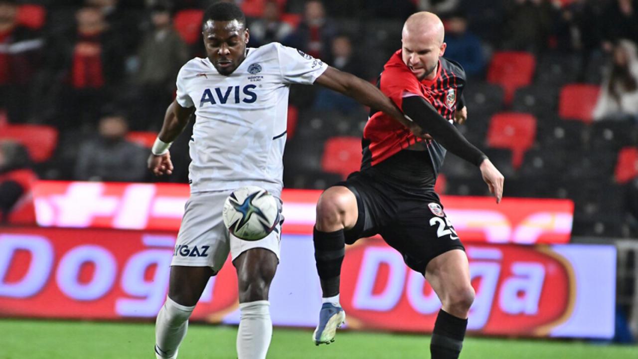 Fenerbahçe – Gaziantep FK!  İlk 11’ler açıklandı!