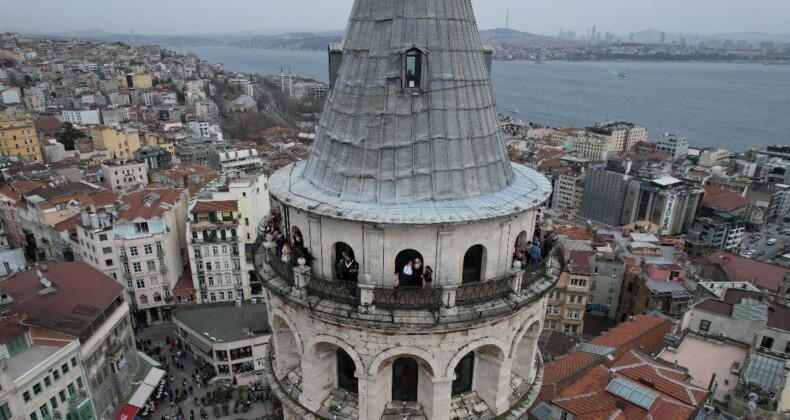 Galata Kulesi’ne yoğun ilgi: Bu yılki hedef 1,5 milyon