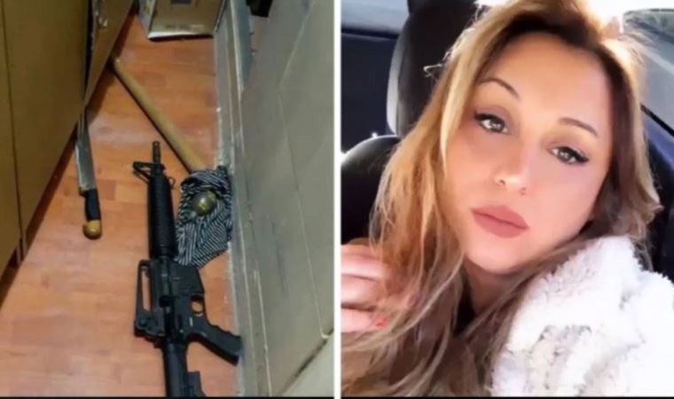 ‘Hanımağa’nın evinden cephanelik çıktı