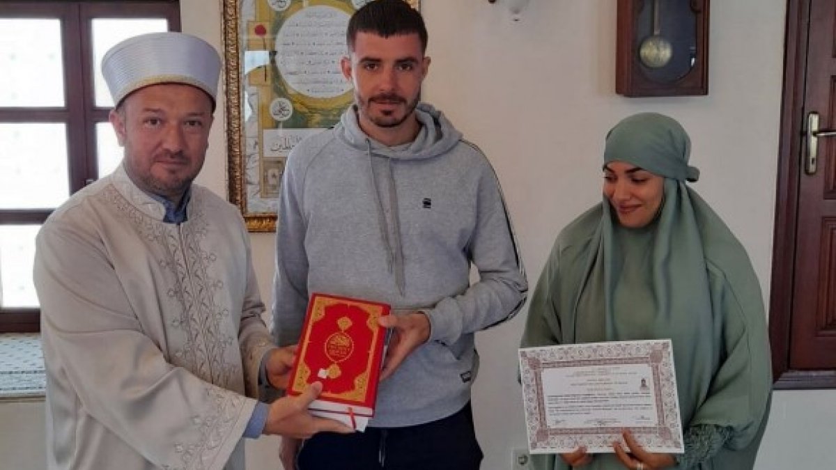 İngiliz turist Bodrum’da Müslüman oldu