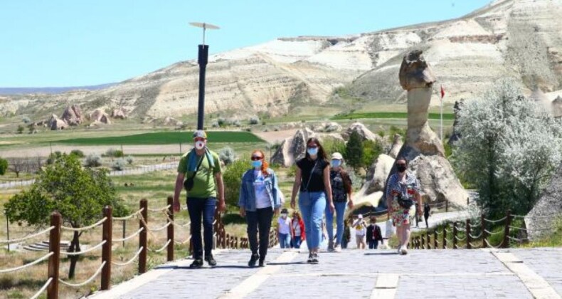 Kapadokya’ya ziyaretçi sayısı yüzde 54 arttı