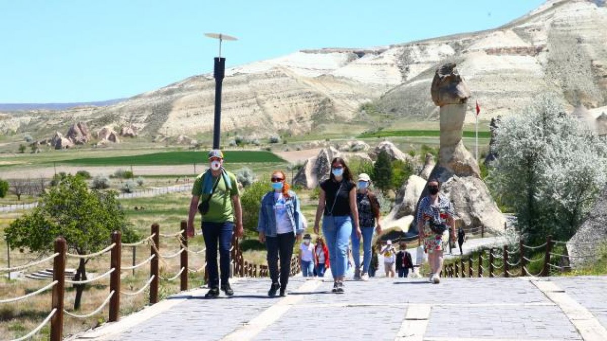 Kapadokya’ya ziyaretçi sayısı yüzde 54 arttı