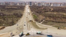 Malatya Büyükşehir Belediyesi 35 metrelik yolda üst yapı çalışmalarına başladı