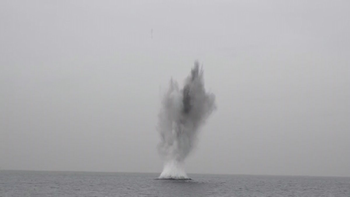 MSB, Boğaz ve İğneada açıklarındaki mayınların imha edilme anlarını paylaştı