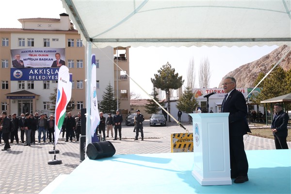 Sarıoğlan ve Akkışla’da doğalgaz heyecanı yaşanıyor