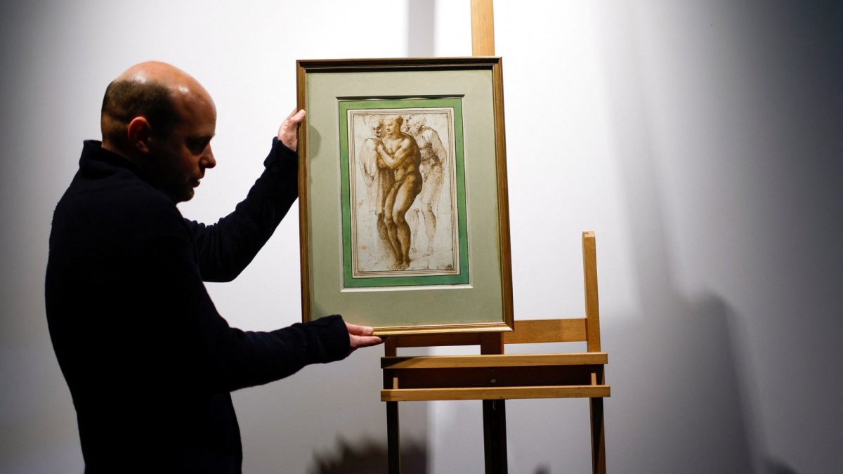 Ünlü ressam Michelangelo’nun eseri 33 milyon dolara satılacak