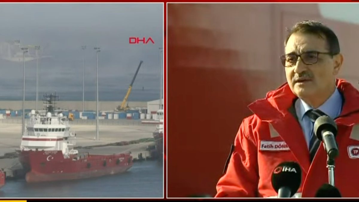 Yavuz Sondaj Gemisi, Karadeniz’e açıldı