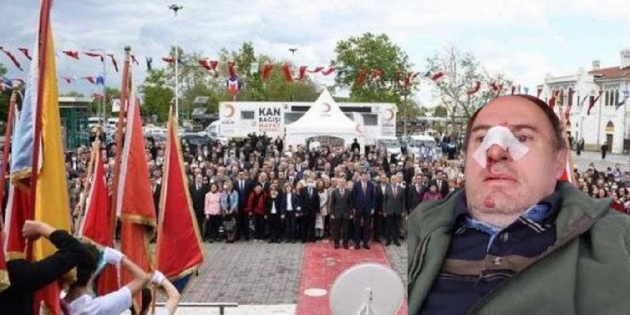 19 Mayıs töreninde bir grup MHP’li, CHP üyesine saldırdı