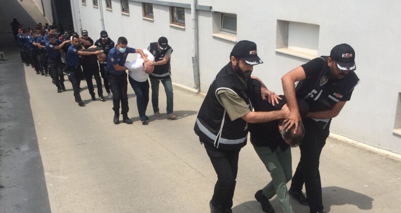 Adana’da suç örgütüne operasyon: 13 kişi tutuklandı