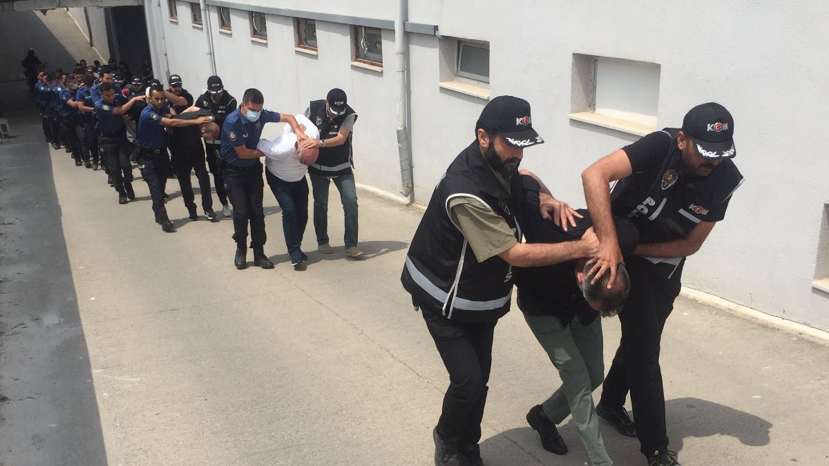 Adana’da suç örgütüne operasyon: 13 kişi tutuklandı