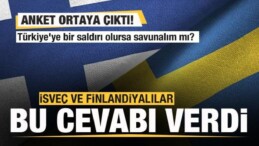 Anket ortaya çıktı! İsveç ve Finlandiyalılar cevapladı! Türkiye’ye saldırı olursa…