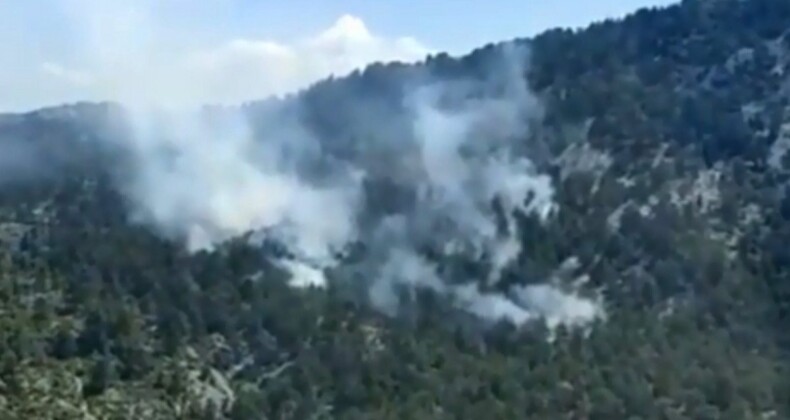 Antalya’da iki ayrı noktada yangın çıktı