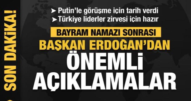 Başkan Erdoğan: Bu hafta büyük ihtimalle Sayın Putin’le bir görüşme yapacağız