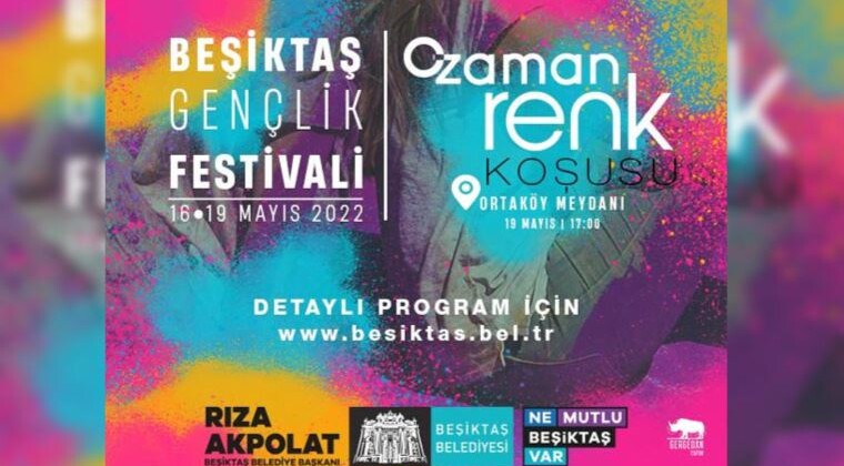 Beşiktaş’ta 19 Mayıs Gençlik Festivali ile kutlanacak