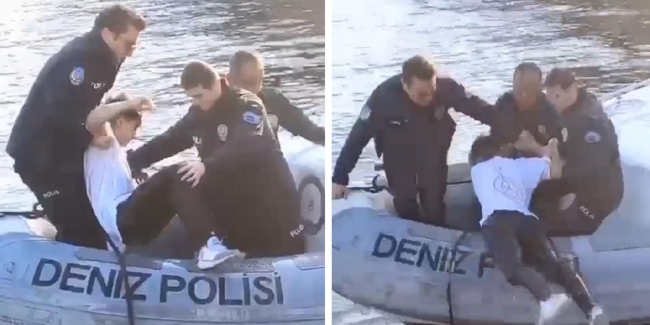 Fotoğraf çekerken Haliç’e düştü