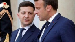 Fransa Cumhurbaşkanı Macron, Zelensky ile görüştü