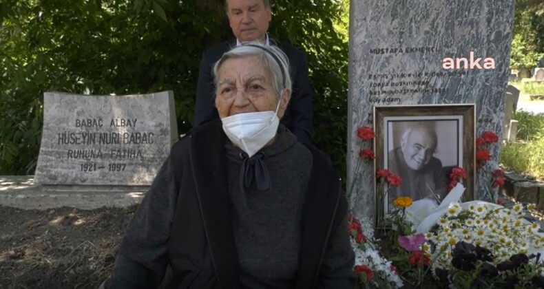 Gazeteci Mustafa Ekmekçi mezarı başında anıldı