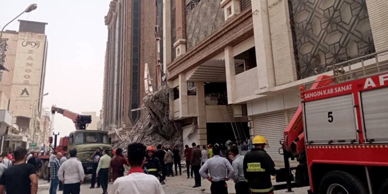 İran’da çöken binada ölü sayısı 22’ye çıktı