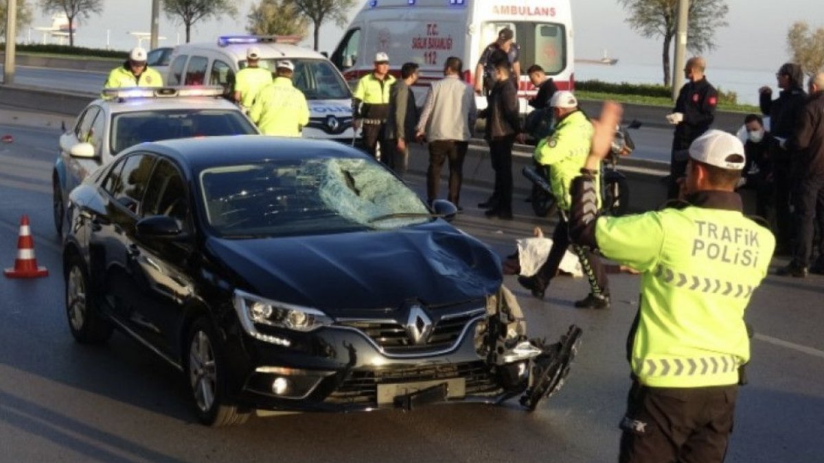 İzmir’de karşıya geçmeye çalışan yaya, otomobilin çarpmasıyla can verdi