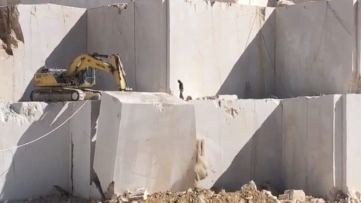 Kastamonu’da mermer kütlesi altında kalan işçi hayatını kaybetti