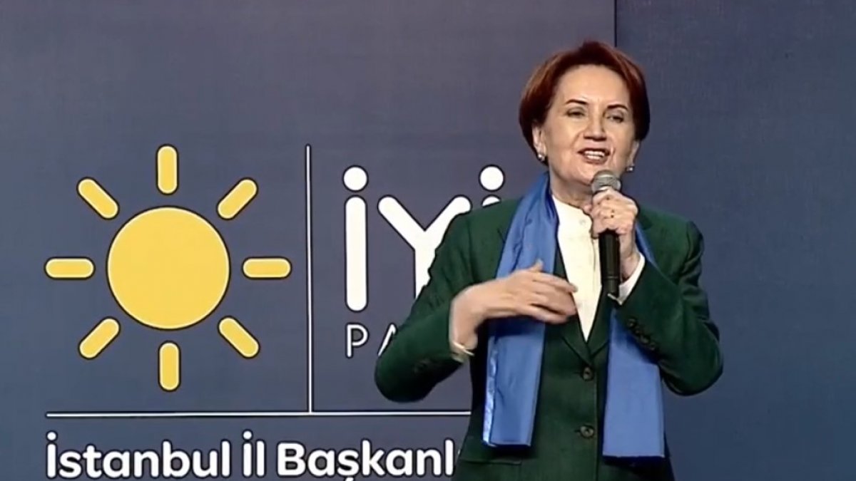 Meral Akşener, partisinin İstanbul’daki törenine katıldı