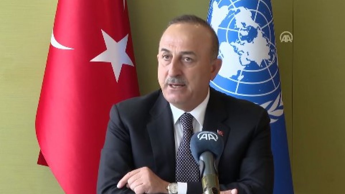 Mevlüt Çavuşoğlu, BM Genel Merkezi’nde konuştu