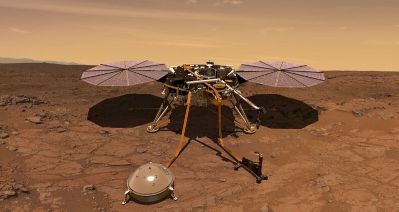 NASA’nın Mars aracı InSight, veda fotoğrafı gönderdi