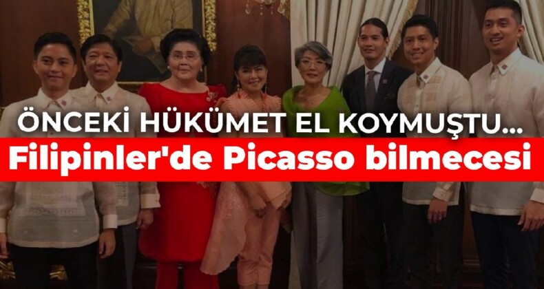 Önceki hükümet el koymuştu… Yeni Devlet Başkanının evinde görüldü: Filipinler’de Picasso bilmecesi