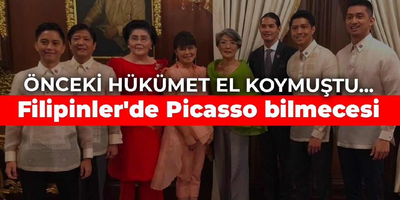 Önceki hükümet el koymuştu… Yeni Devlet Başkanının evinde görüldü: Filipinler’de Picasso bilmecesi
