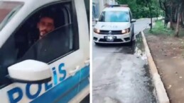 Polis otosuyla video çekti: Sınır dışı edilecek