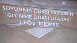 Rektörden ‘dev’ atılım: Soyunma değil giyinme odası