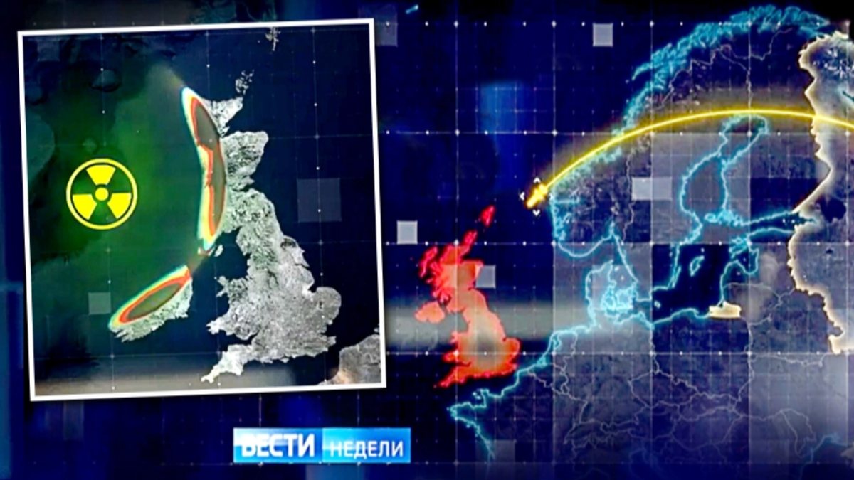 Rus devlet televizyonu, İngiltere’yi nükleer hücumla tehdit etti
