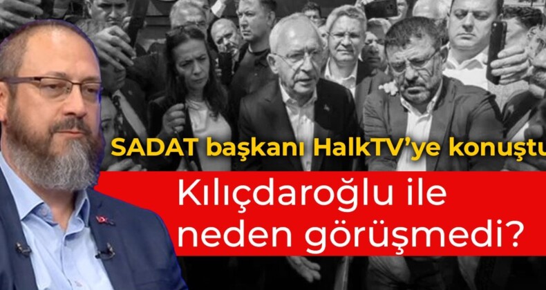 SADAT Başkanı Melih Tanrıverdi, Kılıçdaroğlu hakkında konuştu: Keşke randevu alsaydı