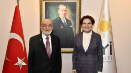 Temel Karamollaoğlu, Meral Akşener’i ziyaret etti