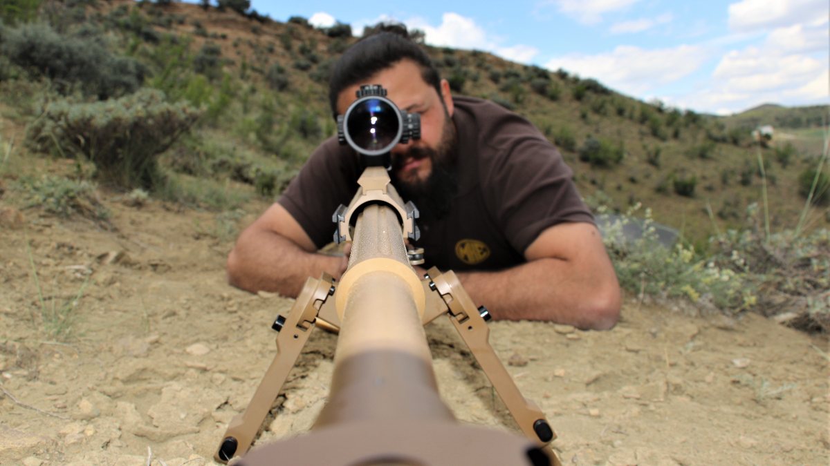 Türkiye’nin ilk kalibreli uzman nişancı tüfeği, testlerden başarıyla geçti