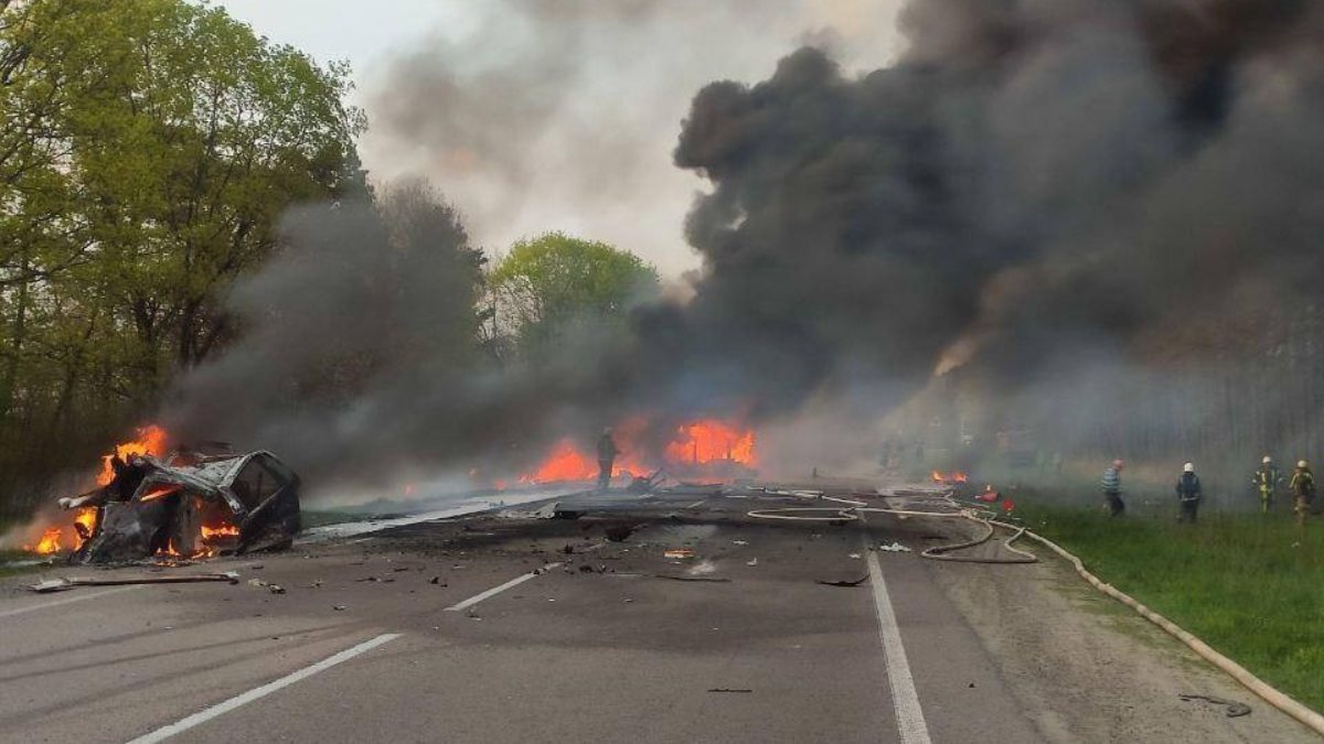 Ukrayna’da feci kaza: 16 ölü, 6 yaralı